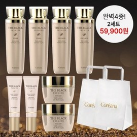 Koreana SK단독 이혜진패키지 더 블랙 프리미어 기초 4종 완벽 2세트(스킨... SK Exclusive Lee Hye-jin Package The Black Premier Basic 4-Piece Perfect Set (Skin...