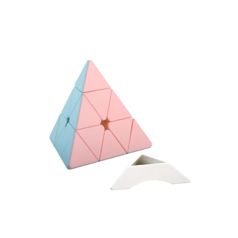Oostifun ShengShou 3x3 Pyramid Pyraminx Sweet Dessert Jelly Colour Sticker-Free