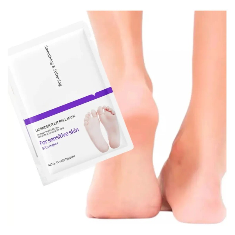 Mascarilla Exfoliante De Pies Elimina Piel Muerta Talones F