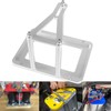 Universal Battery Tray Hold Down Trunk Relocation Box - Billet
