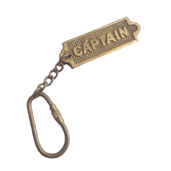 PARIJAT HANDICRAFT Brass Key Chain- Collectible Marine Nautical Key Rings