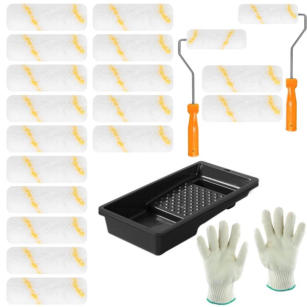 Littlegaofeithing Set of 20 Paint Rollers - Mini Paint Roller