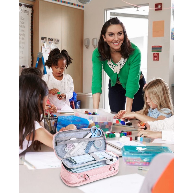 Estuche Práctico de Gran Capacidad Multiusos para Lápices y Artículos