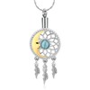 Dream Catcher Cremation Jewelry for Ashes for Women Men Moon