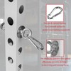 VANROUG 2Pcs Power Rack Attachments, Heavy Duty Squat Rack Attachments,