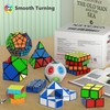 Vdealen 11 Pack Speed Cube Set Puzzle Cube Bundle Fidget