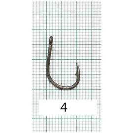 Pro Filstar 10 Piece Fishing Hook Set with Wide Gape Size 4 - Fishing Hooks