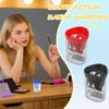 4 Pcs Pencil Sharpener with Container, Compact Handheld Pencil Sharpeners,