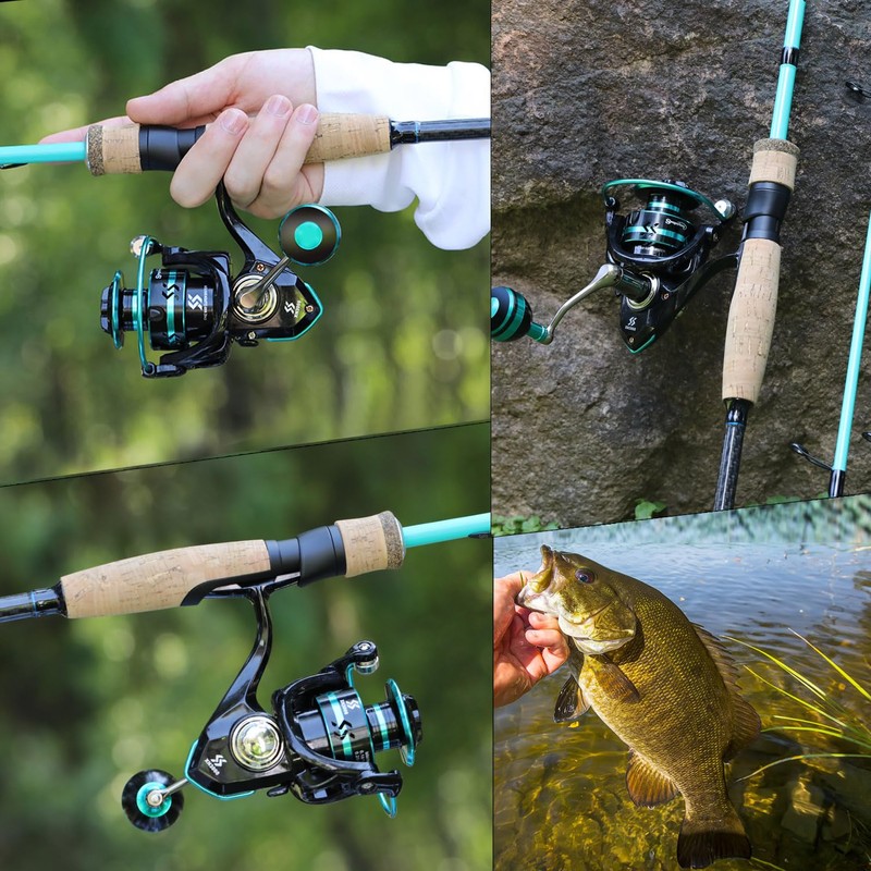 Sougayilang Spinning Reels Light Weight Ultra Smooth Powerful Fishing Reels