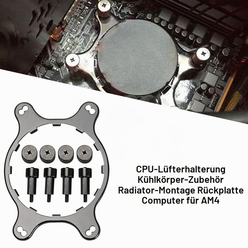 Faderr AM4 Water Cooler Mounting Bracket, AM4 CPU Cooling Fan