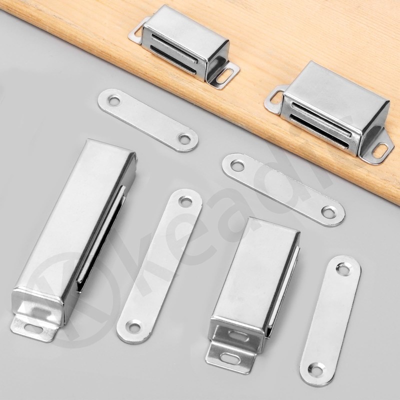 Keadic 8Pack Silver Magnetic Door Catch Door Magnetic Catch Stainless