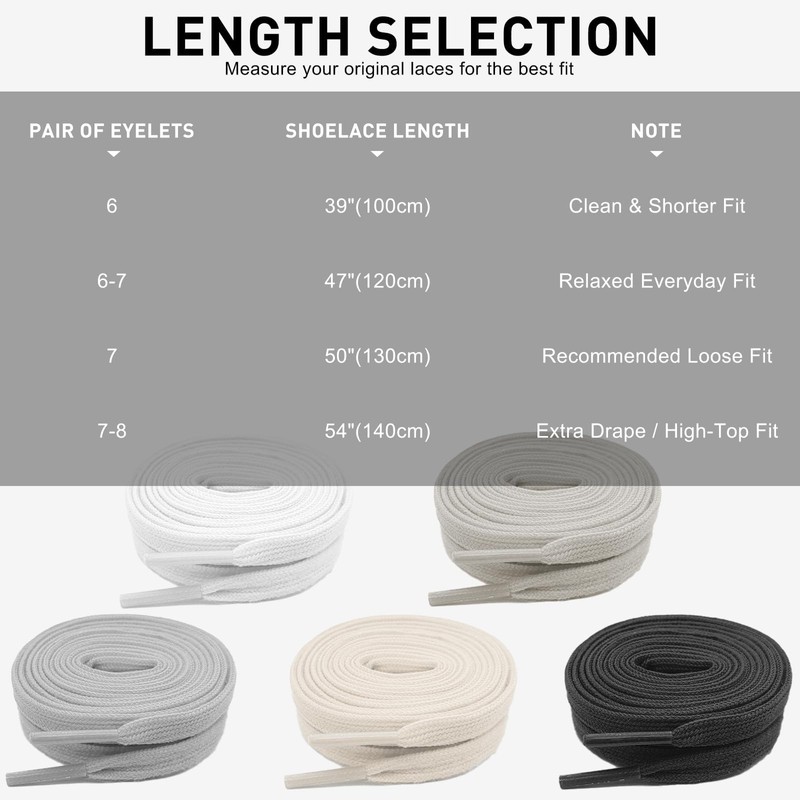 UamGlsob Shoe Laces for Golden Goose Super-Star/Hi Star/Ball Star/V-Star Sneakers,