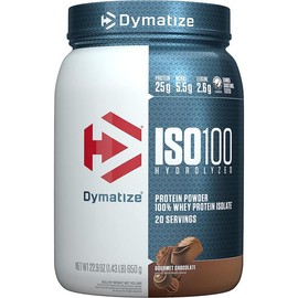 Dymatize ISO-100: Fuel Your Muscles with Pure, Fast-Absorbing Protein - Flavor: Gourmet Chocolate