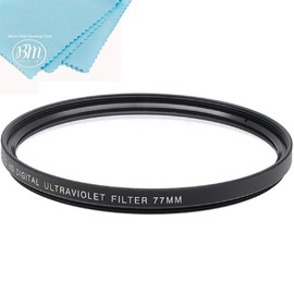 77mm Multi-Coated UV Protective Filter for Nikon COOLPIX P1000, P1100 Digital Camera