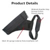 Multi Function 4Tubes Back Arrow Quiver Shoulder Hanged Target Shooting
