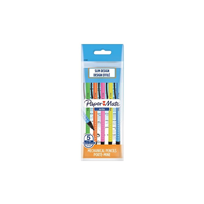 Papermate 94033 Bag of 5 Disposable Mechanical Pencils 0.7mm Hb