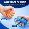 9 Pcs Ejercitador de Agarre, Ejercitador de Mano