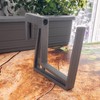 KADAX Plastic Balcony Box Holder, Flower Box Holder, No Drilling,