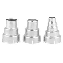 Heat Gun Nozzle Kit, 7 Pieces 35 mm Stainless Steel Heat Gun Nozzle Kit for Hot Air Soldering Station Repair Tool Accessories, Nozzles Replacement for 1500-2000 W Heat Gun
