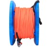 Stainless Steel Blue Scuba Diving Finger Spool Reel with Fluorescent