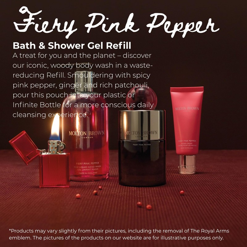 Molton Brown Fiery Pink Pepper Bath and Shower Gel Refill