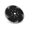 Casaverde 9" Turbo Diamond Blade,Granite Cutting Blade Dry Cutting for