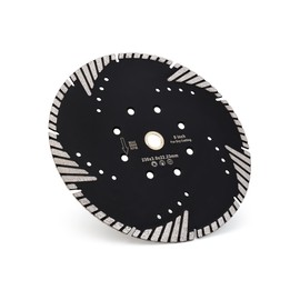 Casaverde 9" Turbo Diamond Blade,Granite Cutting Blade Dry Cutting for Stone,Granite Marble and Hard pavers