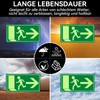 Emergency Exit Sign, Afterglow, Pack of 3 Emergency Exit Sign,