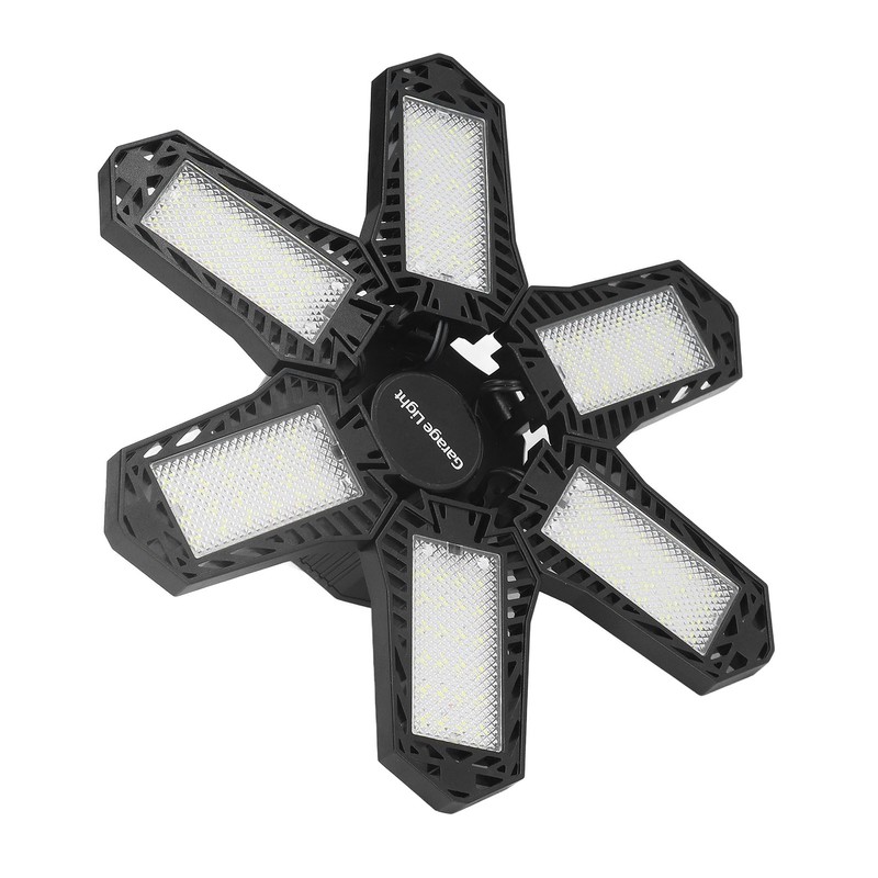 LED Garage Light 1800LM 24W 6 Leaf Foldable Good Heat