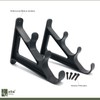 Zite Fishing Rod Wall Mount Set, Rod Holder for Wall
