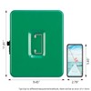 KYODOLED Metal Cash Box with Combination Lock Money Box for
