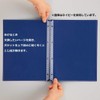 Lihit Lab N6482-8 File Clear Book, Interchangeable, A4, 30 Holes,