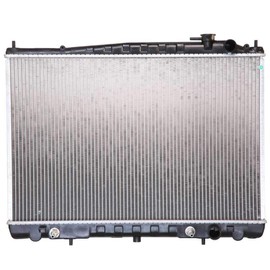 U-Autoacces Radiator Front Side Row Direct with Automatic Transmission for Nissan for Frontier 2.4L 1998 2000-2004 & 3.3L 1999-2004 for Xterra 2.4L 2000-2003 & 3.3L 2000-2004 Aluminum,Plastic