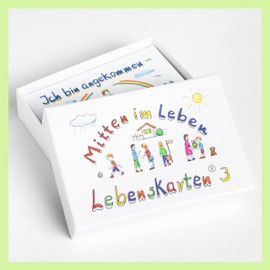 Lebenskarten 3 - "Mitten im Leben" - 72 Cards for More Relaxation Through Mindfulness: Learn to Love Yourself by Breaking Up Old Thinking Patterns