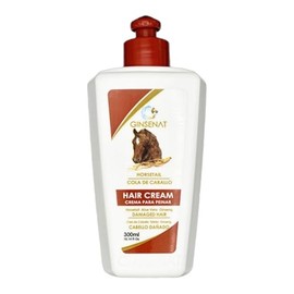 GINSENAT Crema Para Peinar Cola de Caballo 300ml Cola de caballo, sabila, ginseng