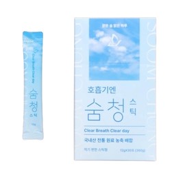 [Sumcheong] Breathing stick for respiratory system (30 packs of 12g) / [숨청] 호흡기엔 숨청스틱 (12g 30포)