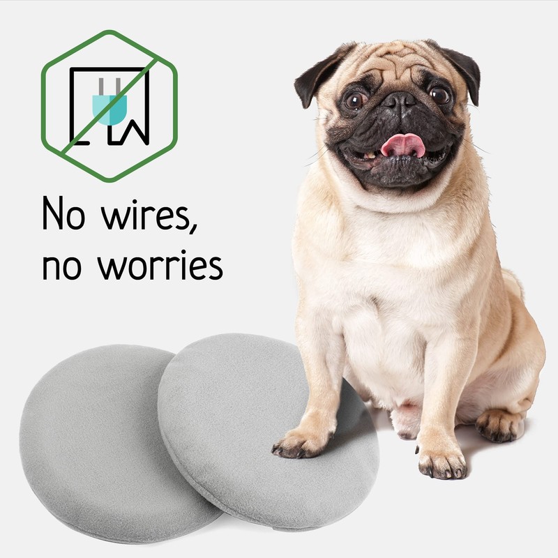 Evergreen Pet Supplies Microwavable Heating Disc for Pets - 2