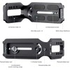 Camera L Bracket with 1/4" Screw Hole Universal DSLR Camera