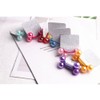 BESPORTBLE Elastic Hair Bands 3 Pairs of Acrylic Tail Bands