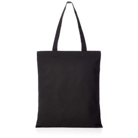 [Printstar] TFL Light Canvas Flat Tote Small 00782-TFL S, Black