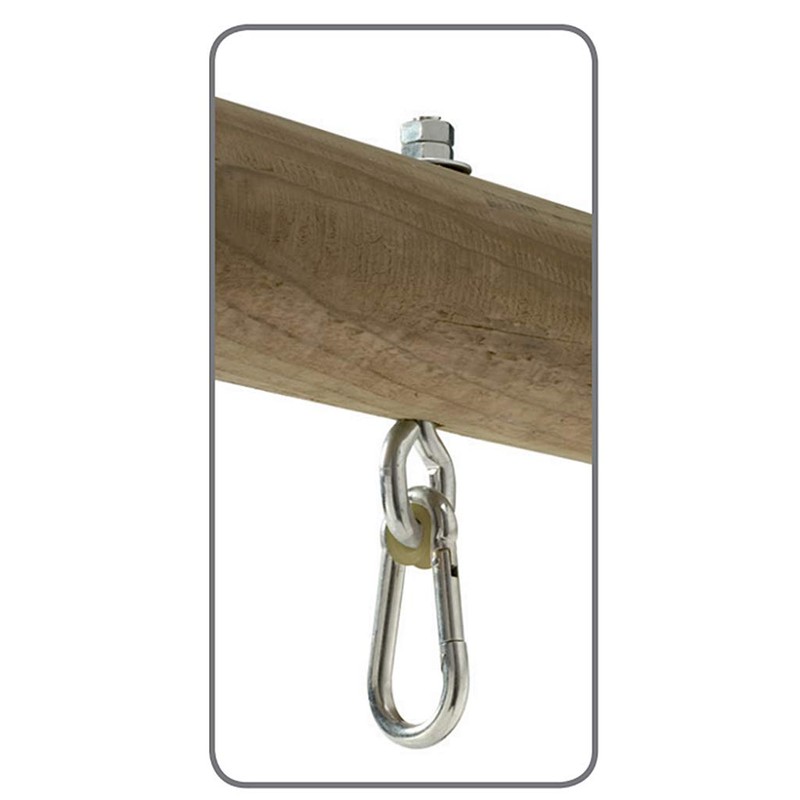 Ndier Swing Thread Hook Playground Yoga Seat Safety Lock Ceiling