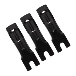 3 Pieces Flagpole Holder Outdoor Sign Car Mount Bicycle Flag Holder Safety Flag Fixator Bicycle Flag Mount Flagpole Holders Safety