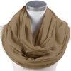 CJ Apparel Mink Beige Mobius Infinity Scarf Snood Cowl Circular
