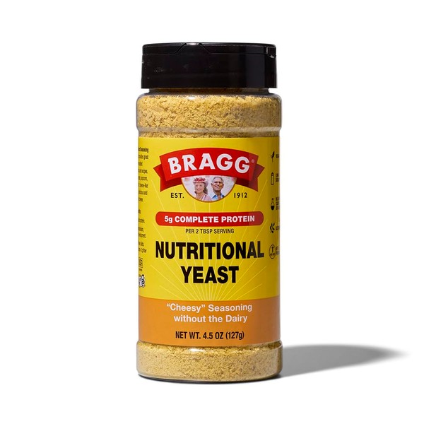 Bragg Nutritional Yeast Seasoning - 4.5 oz - Dairy-Free Parmesan