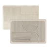 2Pcs Dish Drying Mat Set, 50x30cm Absorbent Sink Drainer &