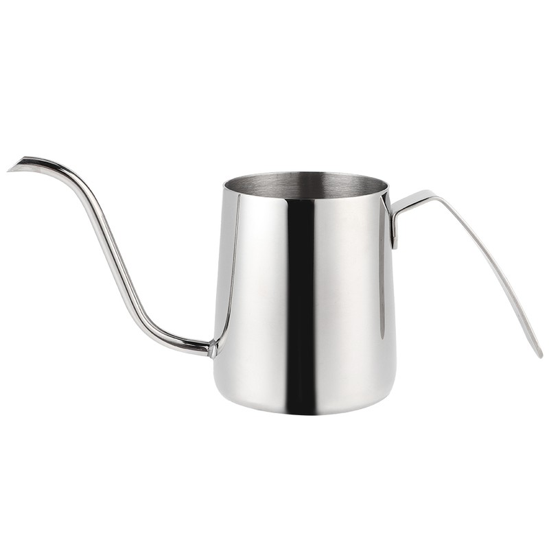 250ml Stainless Steel Coffee Pot Long Spout Kettle with Handle