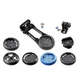 REC-MOUNTS TREK BONTRAGER (Madone SLR/Aeolus RSL/Madone XXX/XXX) Handle Specific Type α Combo Mount (Compatible with 10 Brands) [TREK4α+GP] Compatible with Garmin Cat Eye, Pioneer, Leatherine, Wahoo, Brighton, Giant, Explover, Sigma, Polar, Go Pro HERO