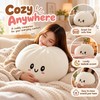 Dumpling Plush Pillow for Hugging & Decor – Soft Stuffed