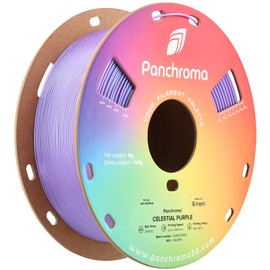 Polymaker Panchroma Celestial PLA Filament 1.75mm Purple, 1.75 Celestial Purple PLA 3D Printing Filament 1kg Spool - Panchroma 1.75 Shiny Glittering Purple PLA 3D Printer Filament