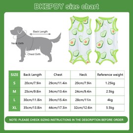 BKEPDY Cat Bodysuit After Surgery Recovery Suit Clothing Polyester Recovery Castration Spay Weaning Leak Protection Suit for Cat Abdominal Wounds or Skin Diseases Soft Home Indoor Pet Clothing